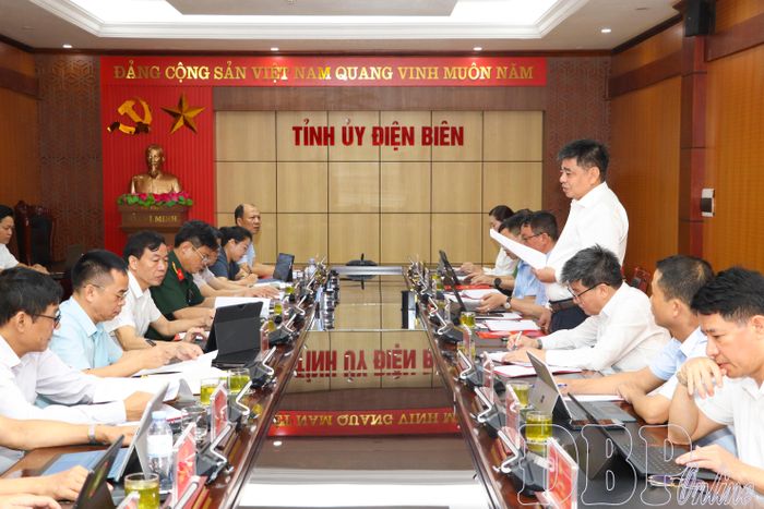 Tổ giám sát thống nhất nội dung buổi làm việc với tỉnh.