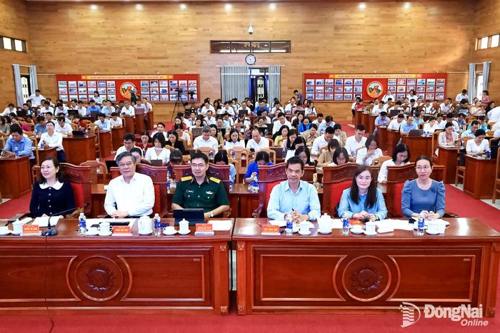 Các đại biểu tham dự hội nghị. Ảnh: Công Nghĩa