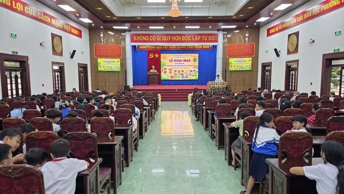  Quang cảnh buổi khai mạc. Ảnh: Bá Bính 