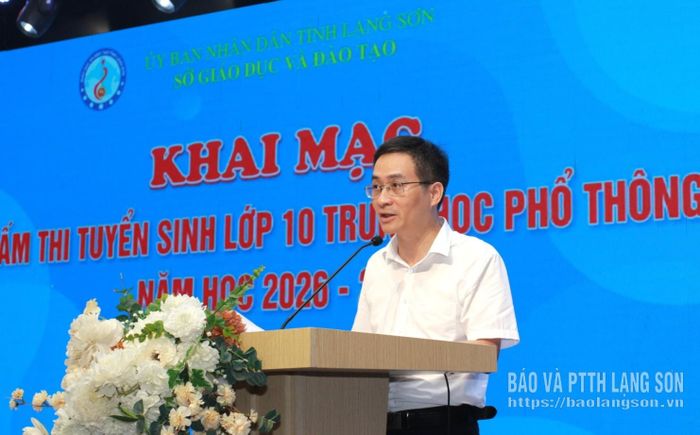 Ban tổ chức phổ biến nội quy, quy chế chấm thi