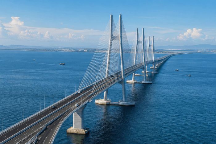 Việt Nam sẽ xây dựng thêm cầu vượt biển dài gần 18km. Ảnh minh họa