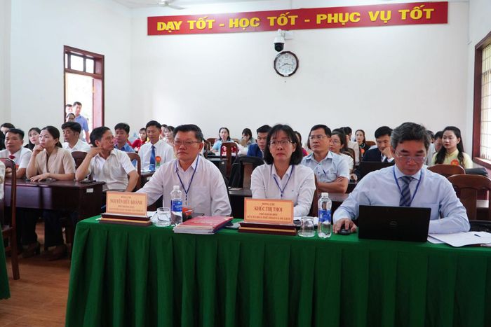 Ban Giám khảo và thí sinh Cụm thi số 6 tham dự