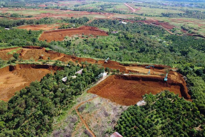 Quy hoạch bô xít bao trùm không gian nhiều khu dân cư, đất sản xuất của người dân Lâm Đồng