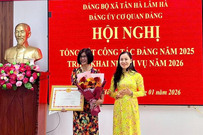 Công tác xây dựng Đảng luôn được Đảng bộ xã Tân Hà Lâm Hà chú trọng