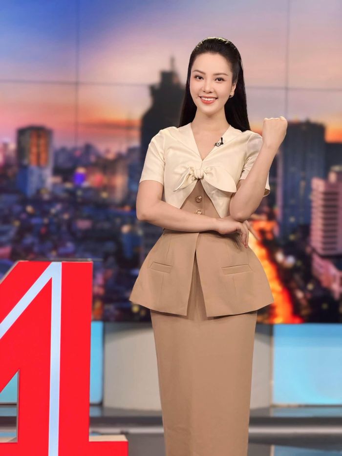 MC Thụy Vân sinh năm 1986, là á hậu cuộc thi Hoa hậu Việt Nam 2008.