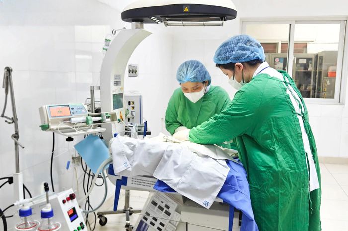 Bệnh viện Đa khoa Phúc Yên triển khai thành công kỹ thuật PICC LINE trong chăm sóc, điều trị trẻ sinh non, nhẹ cân.