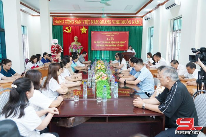 Ra mắt “Tổ khám bệnh lưu động” trên địa bàn phường Tô Hiệu.