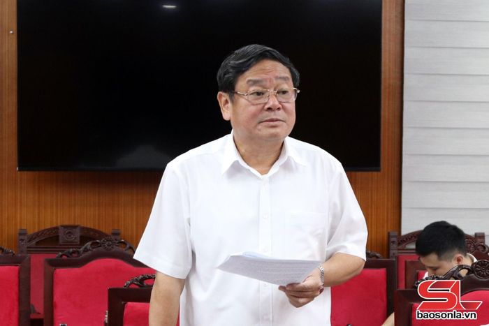 Lãnh đạo Hội Nông dân tỉnh phát biểu tại chương trình.