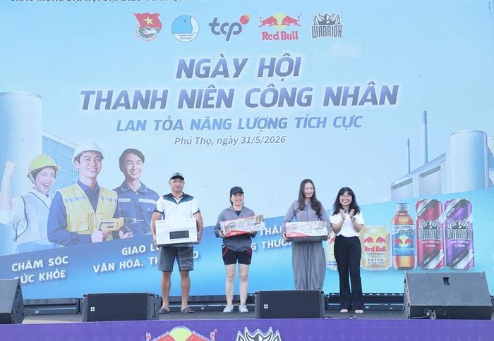 Hoạt động bốc thăm trúng thưởng tại Ngày hội