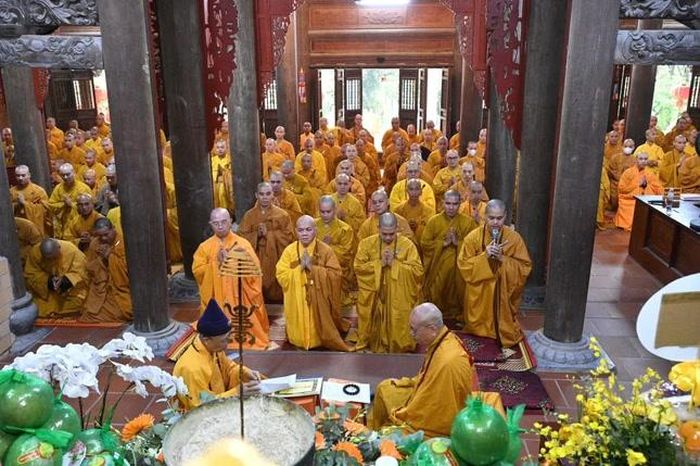 Có 636 hành giả an cư tại trường hạ Sóc Thiên Vương