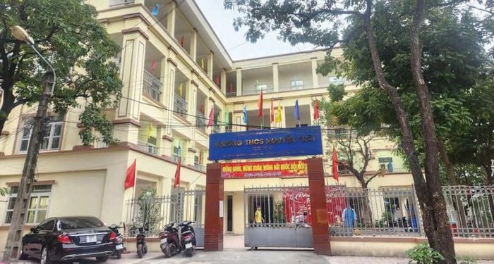 Trụ sở Ủy ban Mặt trận Tổ quốc Việt Nam quận Hà Đông (cũ) được chuyển thành trường học sau sắp xếp bộ máy. Ảnh tư liệu