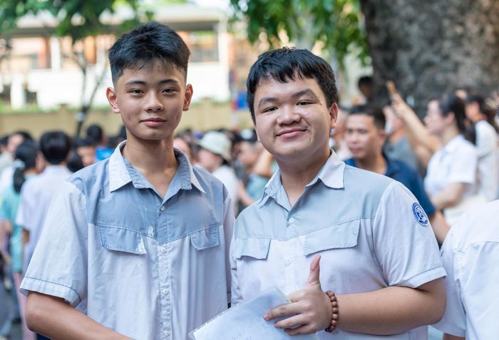 Chiều 1/6, thí sinh Hà Nội đã hoàn thành các môn thi chuyên cuối cùng. Ảnh: Mạnh Hưng