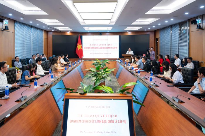 Quang cảnh buổi lễ