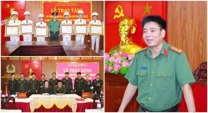 Phòng Công tác chính trị làm tốt công tác thi đua khen thưởng.
