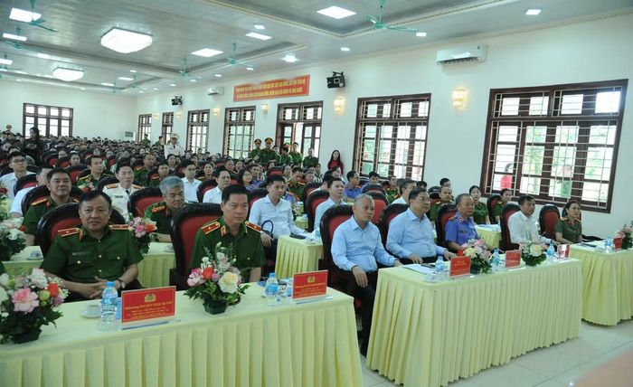 Các đại biểu tại Lễ Công bố Quyết định đặc xá.