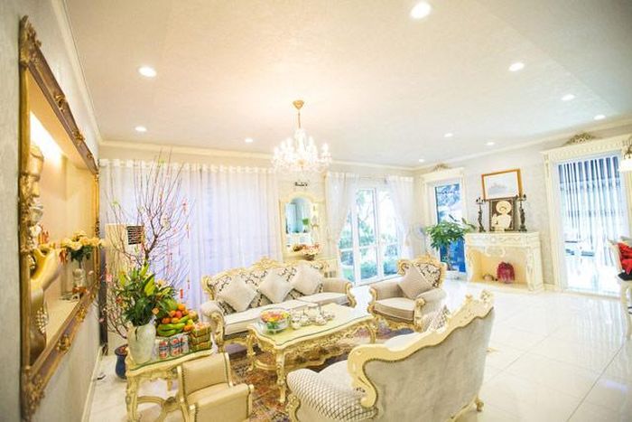 Không gian được thiết kế theo phong cách châu Âu.