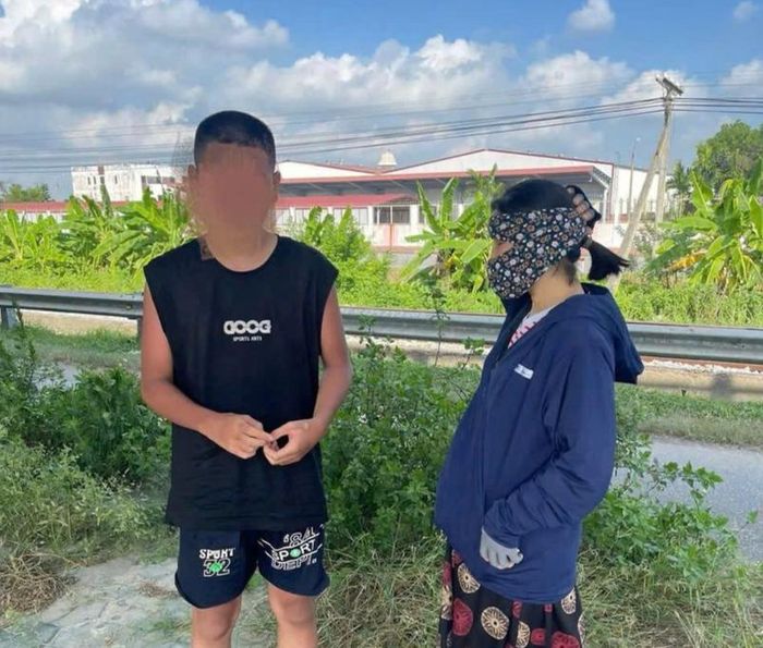 Cháu bé được tìm thấy ở Cầu 789 thuộc địa phận xã Nam Hà, thành phố Hải Phòng.