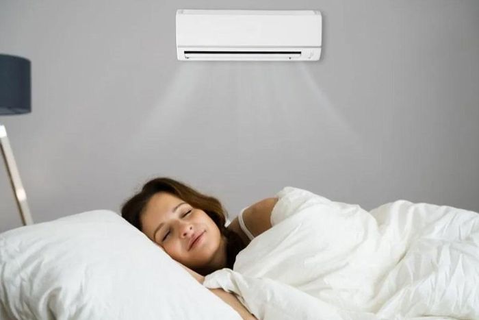 Không để hơi lạnh thổi trực tiếp vào cơ thể