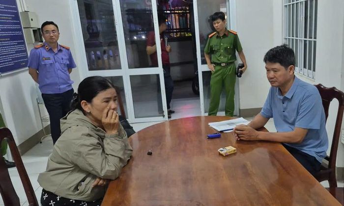 Trương Thị Thu Hà và Nguyễn Văn Lời được đưa về trụ sở