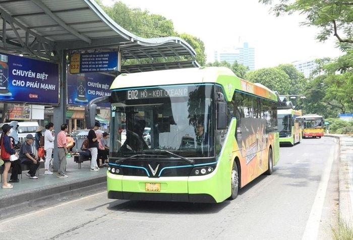 Xe bus điện được thành phố thay thế các xe bus sử dụng nhiên liệu hóa thạch. Ảnh: ST