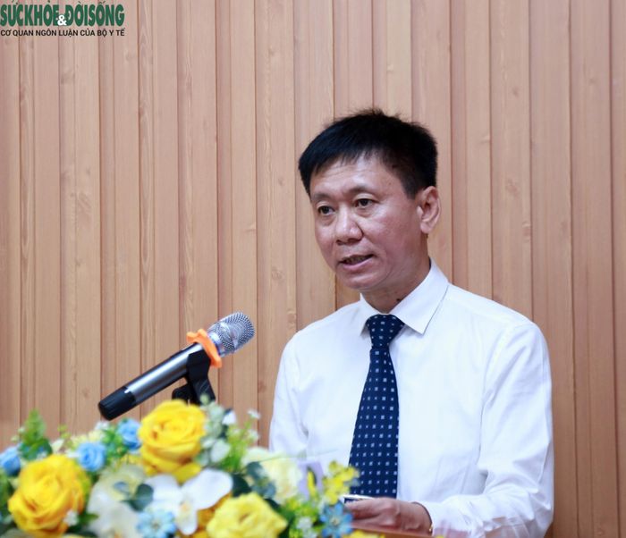 Ông Trịnh Xuân Nam cam kết cùng tập thể bệnh viện nâng cao chất lượng khám chữa bệnh, phục vụ người dân tốt hơn.