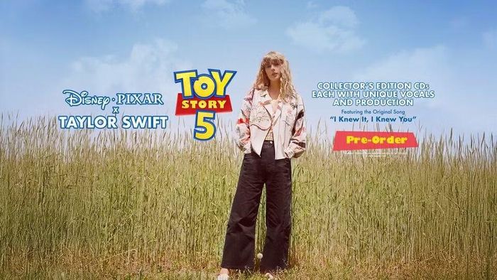  Taylor Swift chính thức công bố sự kết hợp giữa cô và Toy Story 5. 
