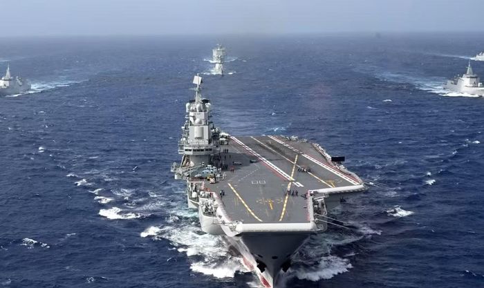 Điều này cho thấy Trung Quốc không chỉ vận hành riêng lẻ tàu sân bay mà đang dần hoàn thiện mô hình nhóm tác chiến tàu sân bay hiện đại.