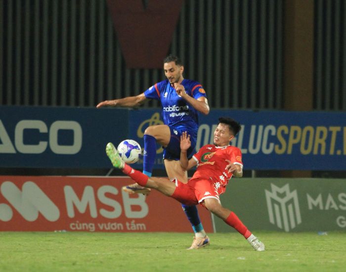  PVF-CAND ở thế khó nhất trong cuộc đua trụ hạng V-League. Ảnh: VPF. 