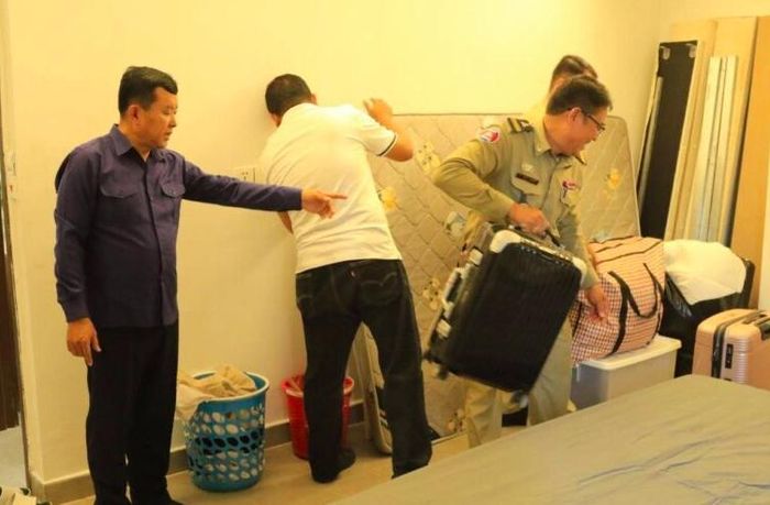  Campuchia triệt phá các nhóm tội phạm lừa đảo trực tuyến ở Phnom Penh. Ảnh: KHMER TIMES 