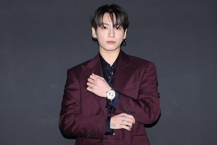 Jungkook tại một sự kiện. Ảnh: korea joongang daily.