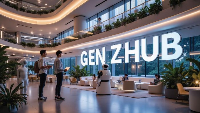  Zen Z Hub là một trong những tiện ích nổi bật dành cho giới trẻ tại dự án. 