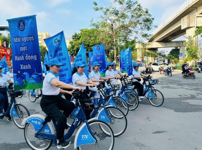Hội viên và nhân dân phường Đống Đa đã tham gia các sự kiện hưởng ứng hoạt động bảo vệ môi trường