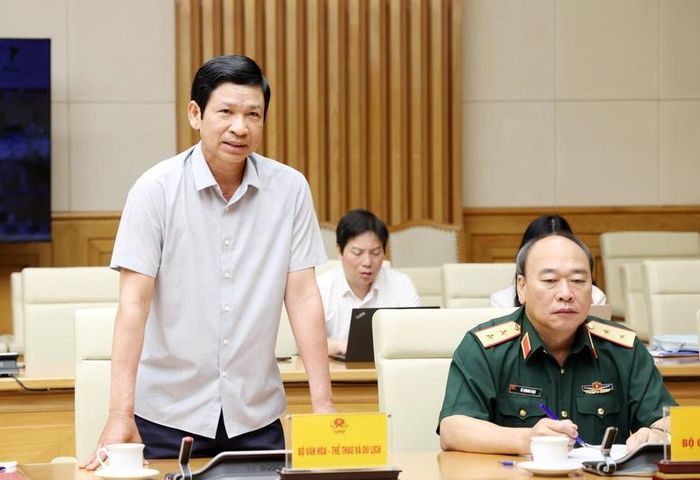 Các đại biểu phát biểu tại Hội nghị - Ảnh: VGP/Gia Huy