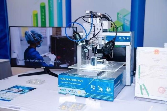 Hệ in 3D sinh học sử dụng mực in tế bào gốc.