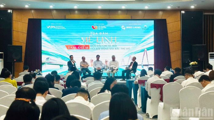 Hội thảo tập trung phân tích những chuyển động mới trong quá trình tái cấu trúc không gian đô thị Hà Nội, vai trò của khu vực phía bắc trong mô hình phát triển đa cực của Thủ đô, đồng thời đánh giá dư địa phát triển, điều kiện thanh khoản và triển vọng tăng trưởng của thị trường bất động sản Bắc Hà Nội, nhất là khu vực Mê Linh.