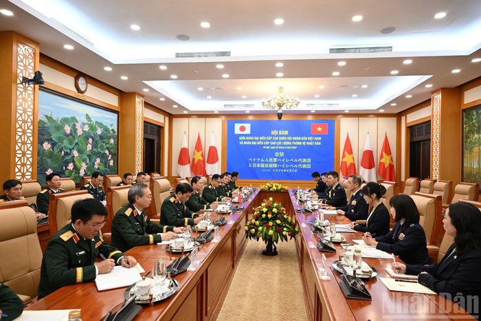 Quang cảnh hội đàm.