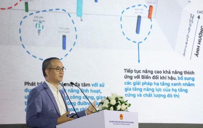 Đại biểu phát biểu tại hội thảo.