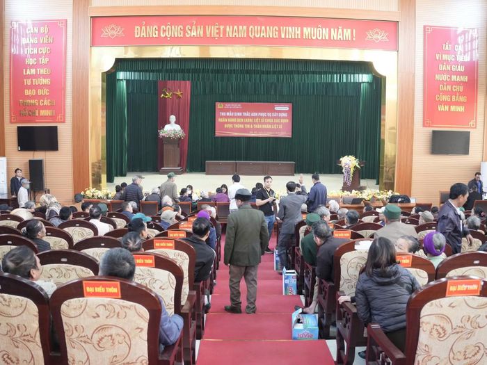 GeneStory tổ chức thu mẫu tập trung cho các thân nhân liệt sĩ chưa xác định danh tính.