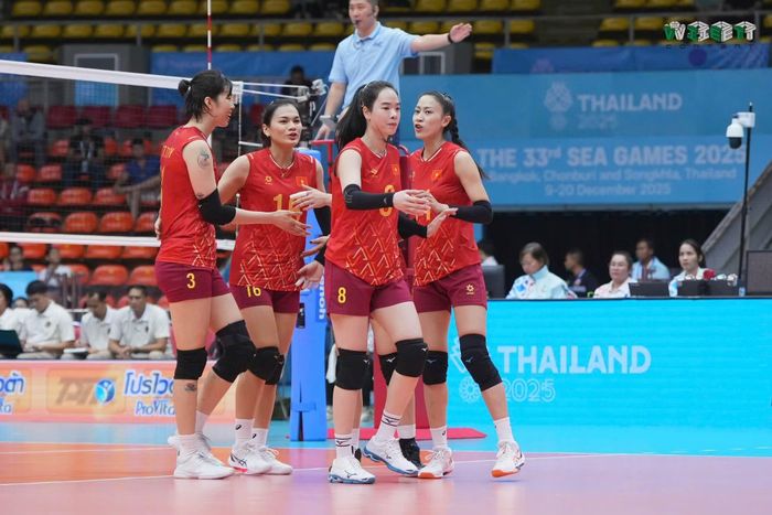 Các cô gái Việt Nam nỗ lực bứt phá vị thế của bóng chuyền nữ Việt Nam. (Ảnh: VietContent)