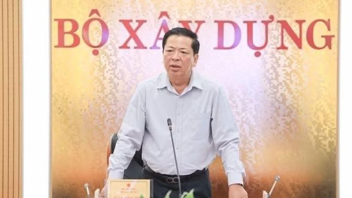 Bộ trưởng Xây dựng Trần Hồng Minh.