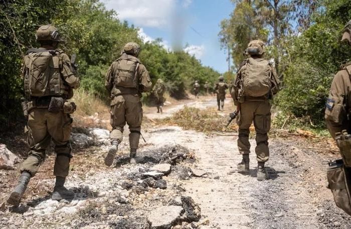 Hoạt động tác chiến của Lữ đoàn 401 tại miền Nam Lebanon. Ảnh: Đơn vị phát ngôn IDF
