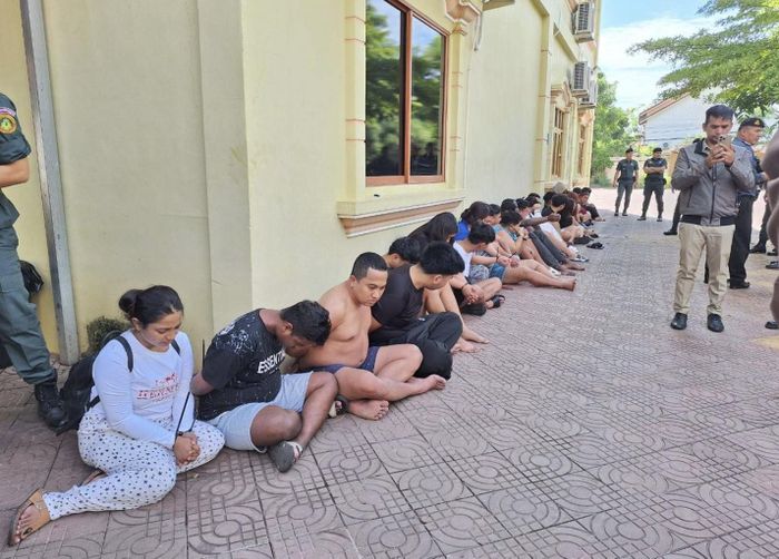 Các nghi phạm đã chuyển đến căn biệt thự này vào ngày 11-5. Ảnh: Khmer Times