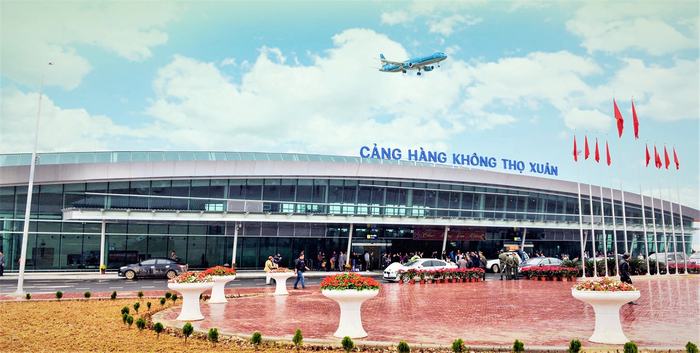 Cảng hàng không Thọ Xuân kết nối tỉnh Thanh Hóa với các trung tâm kinh tế lớn cả nước. Ảnh: MINH HIẾU 