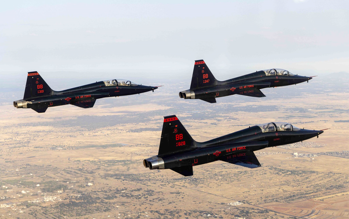 Máy bay huấn luyện T-38 Talon của Không quân Mỹ. Ảnh: Frederick A. Brown 