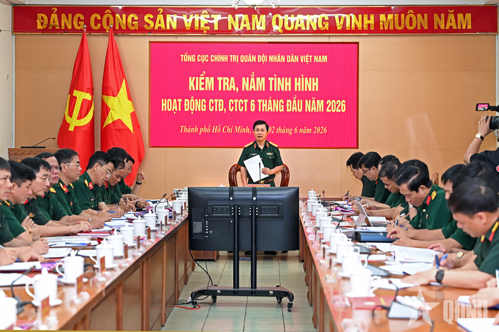 Thượng tướng Đỗ Xuân Tụng sơ bộ kết luận kiểm tra.