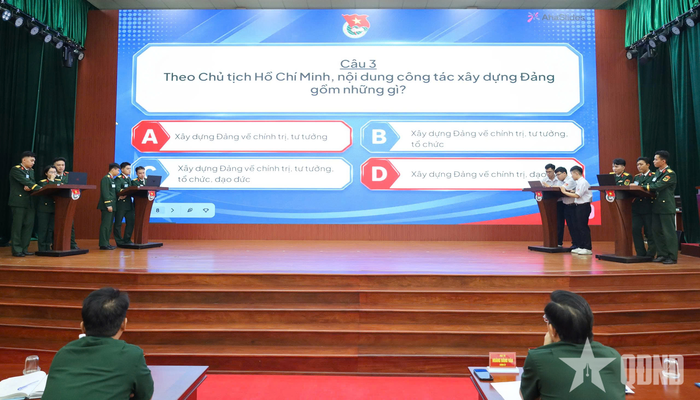 Phần thi kiến thức. 
