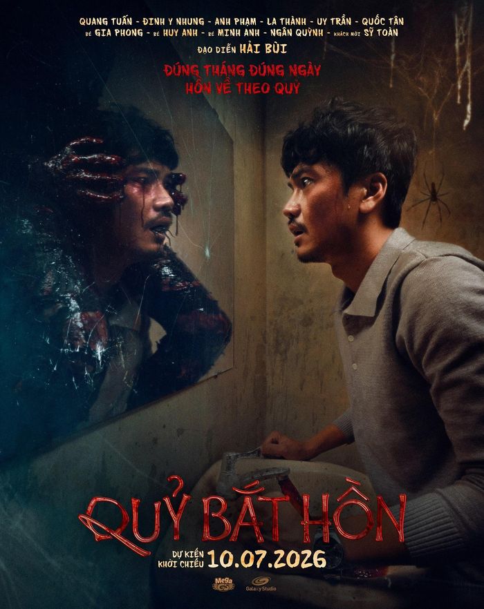 Teaser poster phim Quỷ bắt hồn. Ảnh: ĐPCC