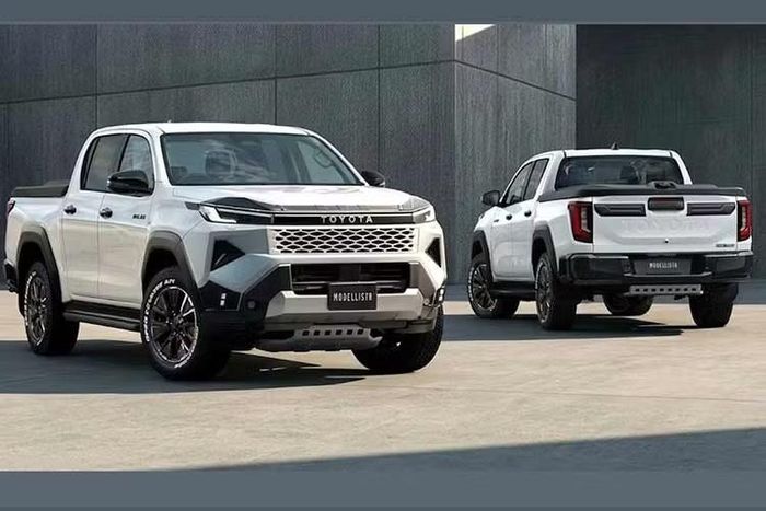 Modellista mang phong cách “off-road đô thị” lên Hilux Toyota Hilux thế hệ thứ 9 được nhập khẩu nguyên chiếc từ Thái Lan và hiện là một trong những mẫu bán tải hiếm hoi còn được Toyota phân phối tại thị trường quê nhà. Đồng hành cùng màn ra mắt của Hilux mới là gói phụ kiện Modellista được phát triển theo triết lý thiết kế mà Toyota gọi là “Sophisticated Gear”, hướng đến hình ảnh mạnh mẽ nhưng vẫn phù hợp với môi trường đô thị.