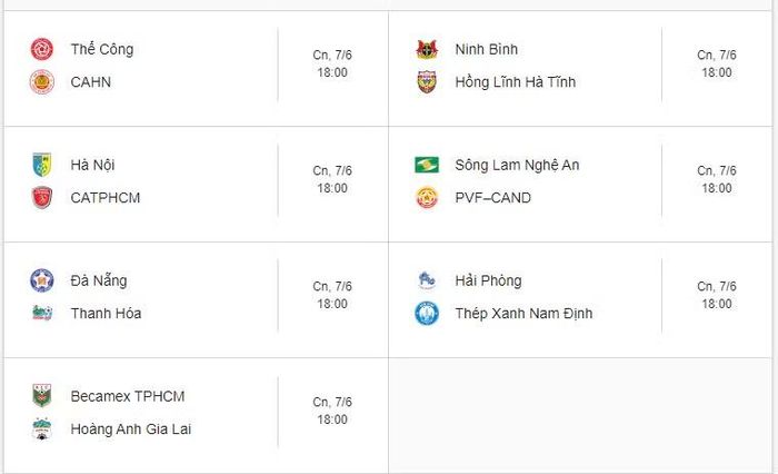 Lịch thi đấu V-League 2025/2026 vòng 26. 