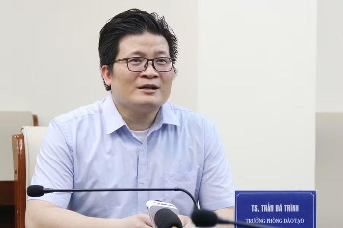 TS Trần Bá Trình – Trưởng phòng Đào tạo, Trường ĐH Sư phạm Hà Nội chia sẻ với phóng viên.